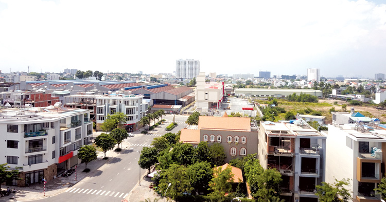 Giá đất tại khu nhà ở Him Lam Phú Đông đã tăng gấp đôi