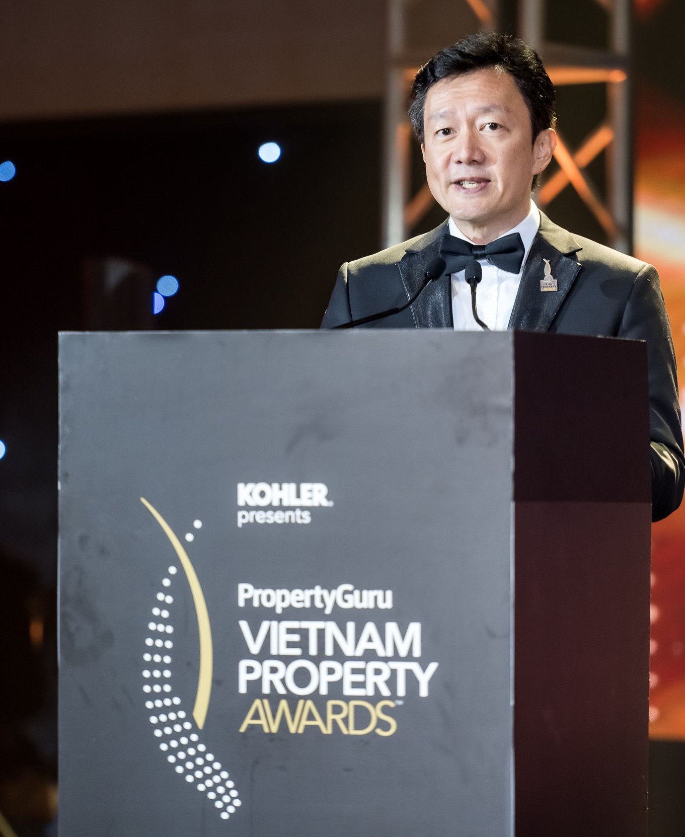 Ông Robert Vũ – CEO Batdongsan.com.vn phát biểu tại đêm Gala Giải thưởng VPA 2022