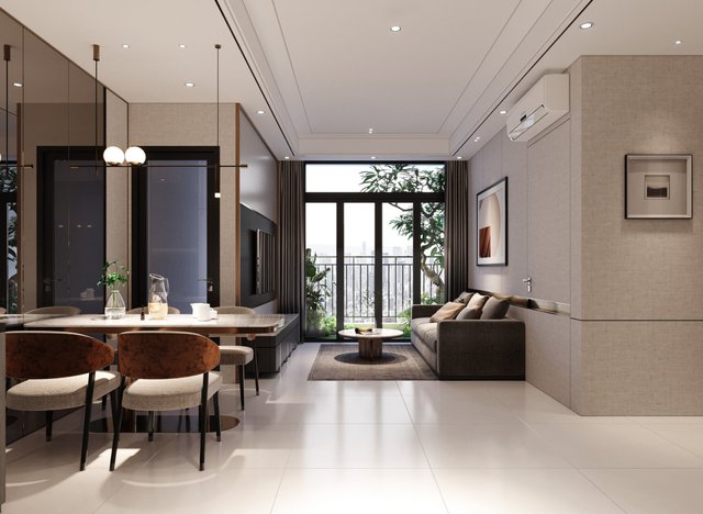 Gợi ý căn hộ 1PN+ diện tích 52m2 phù hợp với gia đình trẻ tại chuỗi căn hộ mẫu Phú Đông Group