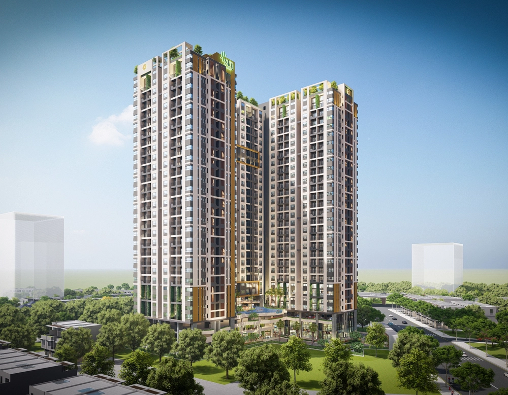 Phú Đông Sky Garden là dự án căn hộ có vị trí gần TP.HCM, có mức giá bán dự kiến dưới 40 triệu đồng/m2.