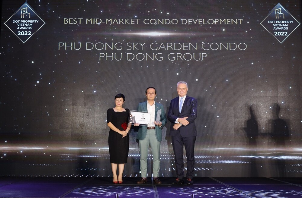 Phú Đông Sky Garden nhận được đánh giá cao từ đội ngũ chuyên gia của Dot Property Awards khi hội tụ những yếu tố phù hợp người mua ở thực.