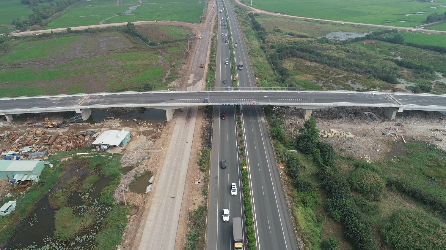 Đường 319 kết nối Nhơn Trạch với cao tốc Tp.HCM - Long Thành - Dầu Giây sắp hoàn thành đang là điểm nhấn hạ tầng cho thị trường BĐS Nhơn Trạch