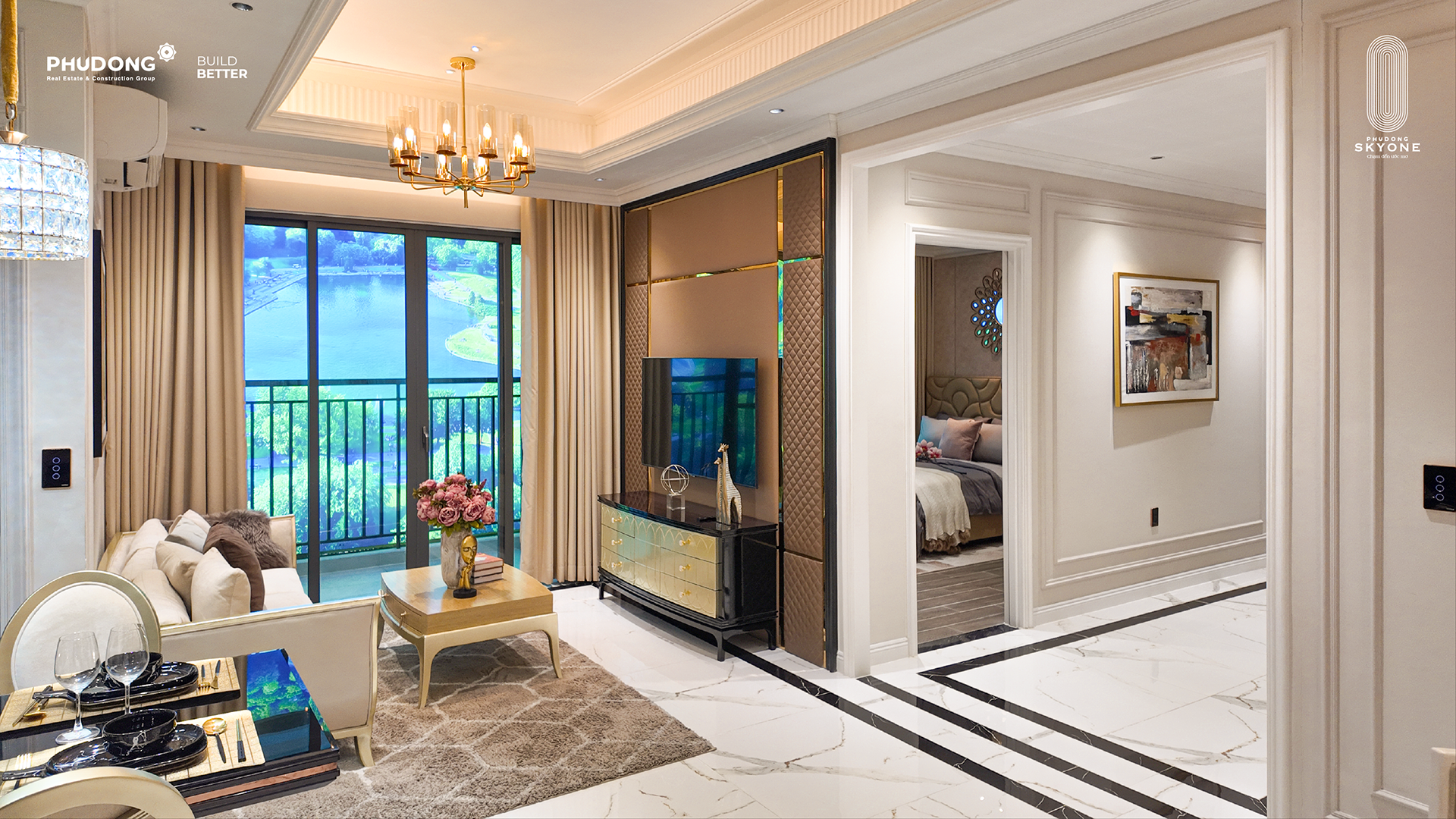 Căn hộ 2PN+, 2WC – Comfort Chic