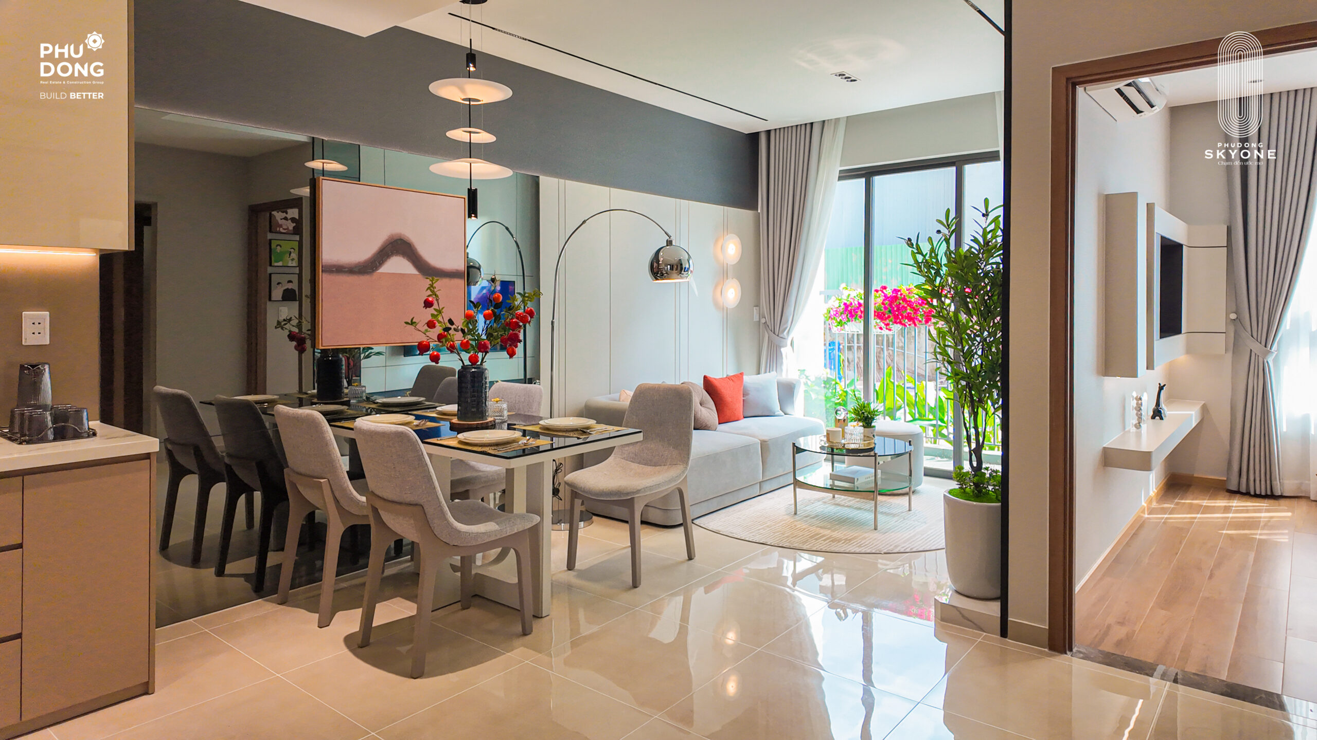 Căn hộ 2PN, 1WC – Modern Ease