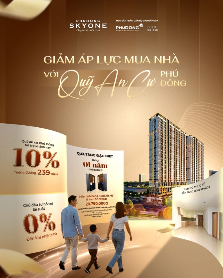 Giảm Áp Lực Mua Nhà Với Quỹ An Cư Phú Đông