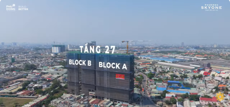 Cập Nhật Tiến Độ Phú Đông Skyone | Tuần 04 Tháng 03/2026