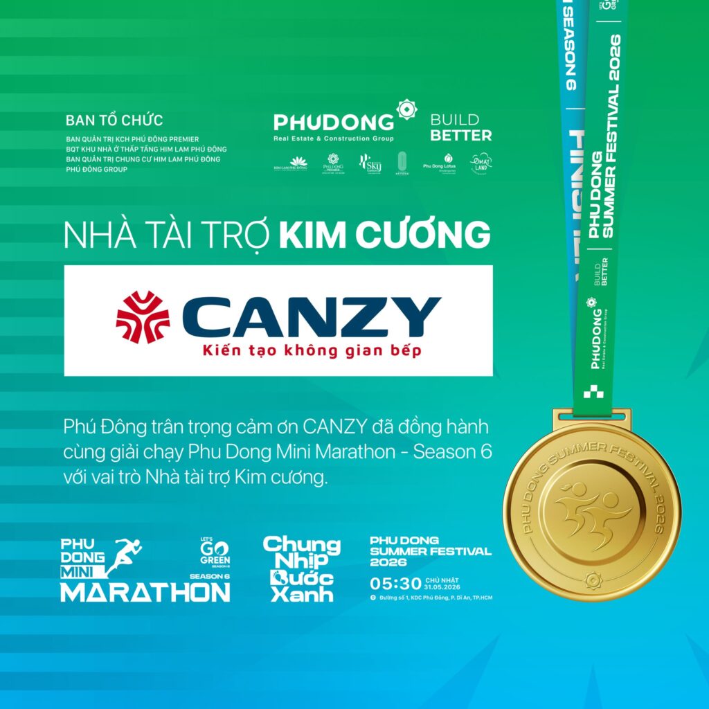 Trân Trọng Cảm Ơn Nhà Tài Trợ Kim Cương – Canzy – Đồng Hành Cùng “Phu Dong Mini Marathon Season 6”