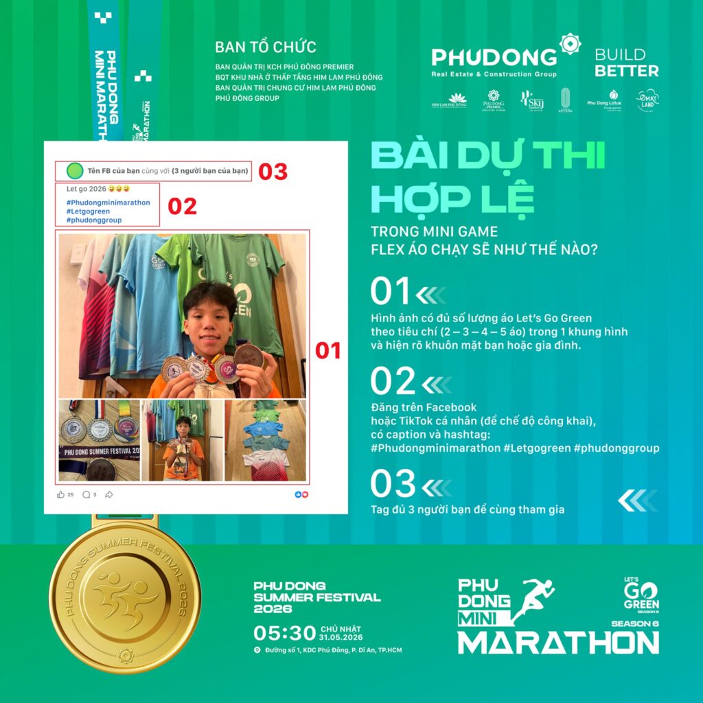 Bài Dự Thi “Hợp Lệ” Trong Mini Game Flex Áo Chạy Sẽ Như Thế Nào?