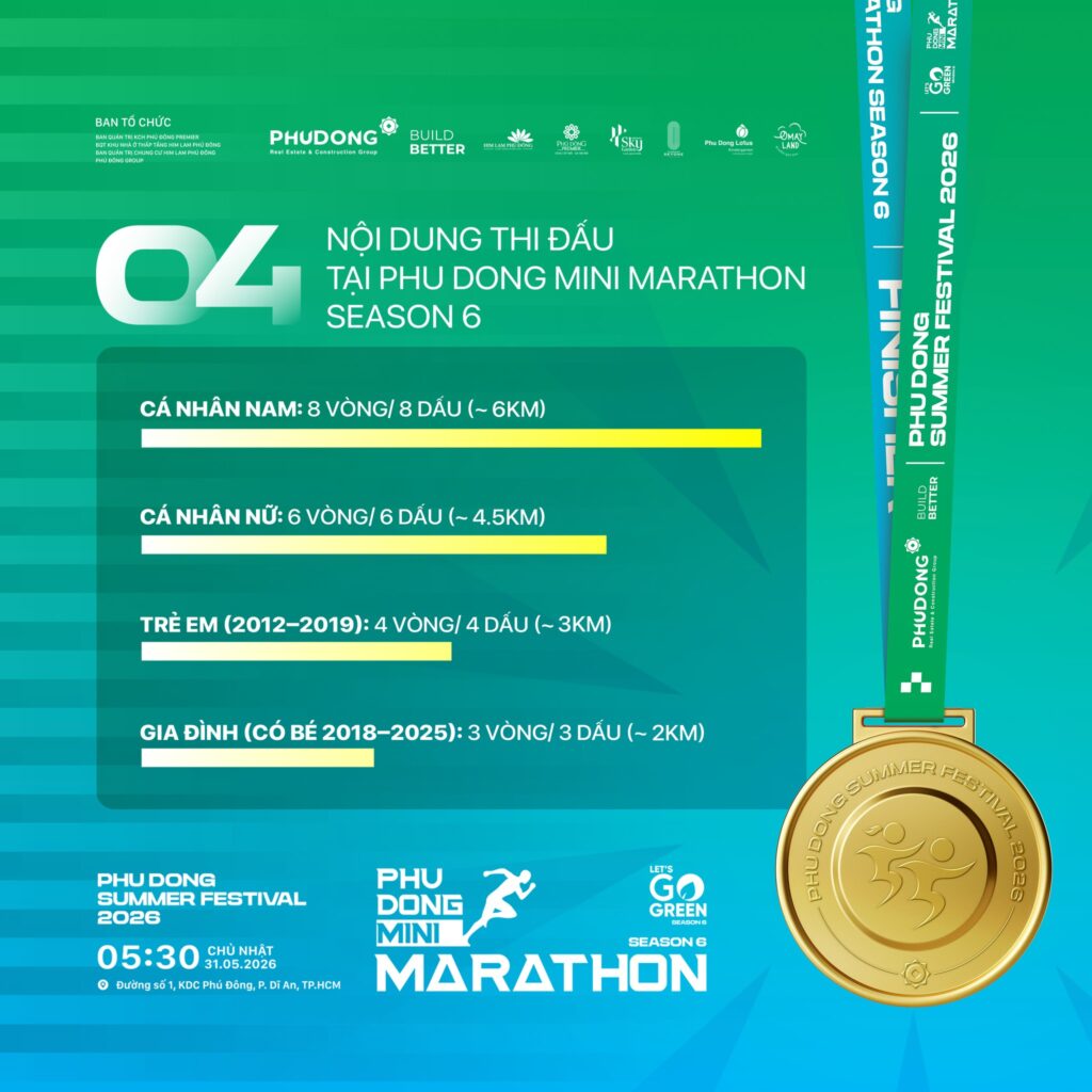 04 Nội Dung Thi Đấu Tại Phu Dong Mini Marathon Season 6
