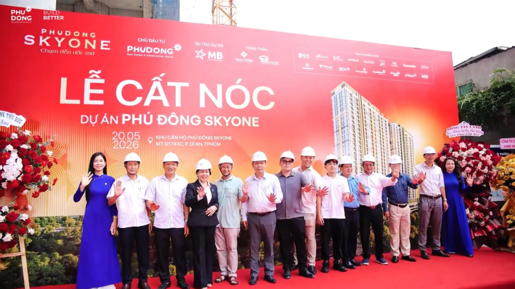 Cảm Nghĩ Từ Các Đối Tác Đến Tham Dự Lễ Cất Nóc Phú Đông SkyOne