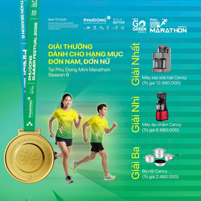 Chạy Hết Mình – Rinh Giải Cực “Cháy” Cùng Phu Dong Mini Marathon Season 6