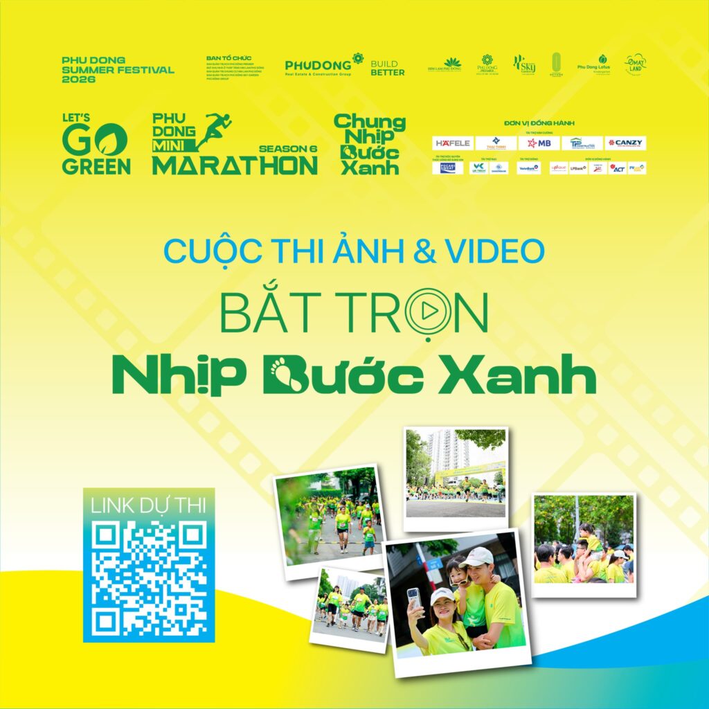 Cuộc Thi Ảnh & Video “Bắt Trọn Nhịp Bước Xanh” Chính Thức Khởi Động!