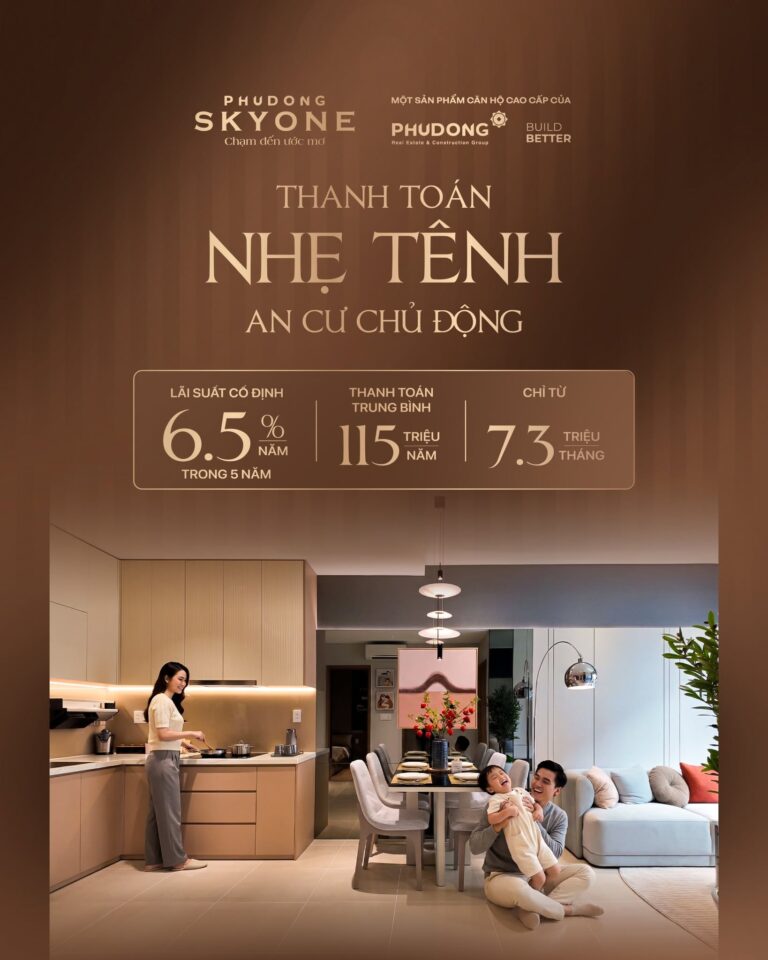 Thanh Toán Nhẹ Tênh – An Cư Chủ Động