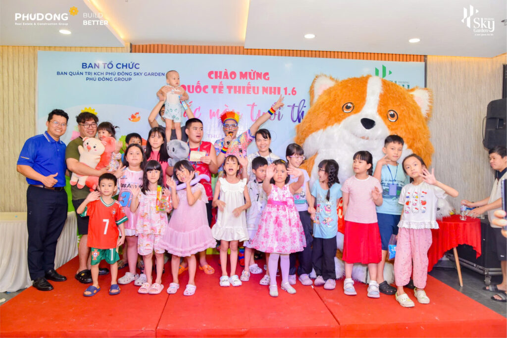 BQT, BQL KCH Phú Đông Premier, Phú Đông Sky Garden Mang Đến Một Ngày Hội Tuổi Thơ Ý Nghĩa