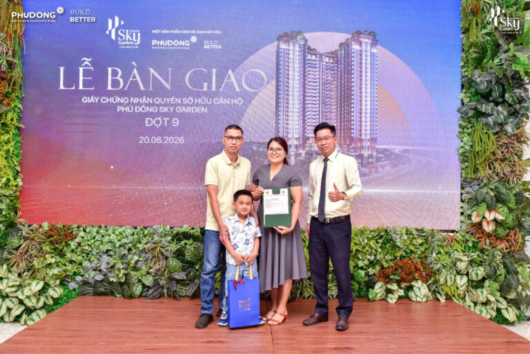 Trao Sổ Hồng Đợt 9 – Niềm Vui An Cư Thêm Trọn Vẹn