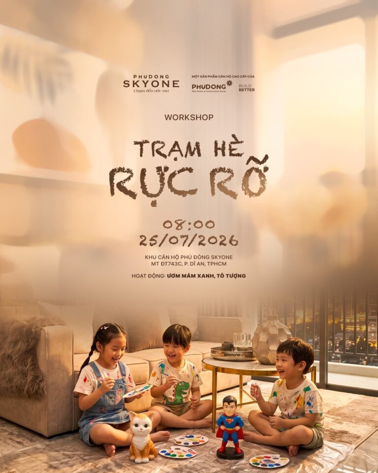 Trạm Hè Rực Rỡ – Nhà Mình Cùng Tạo Nên Những Ký Ức Đẹp
