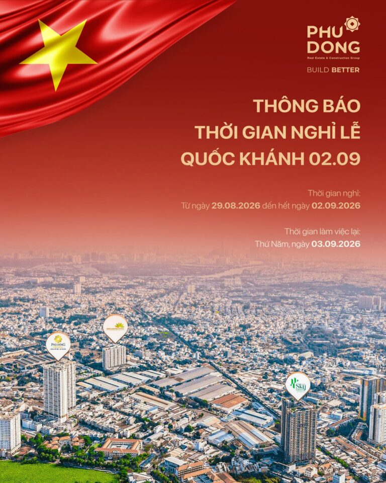 Thông Báo Thời Gian Nghỉ Lễ Quốc Khánh 02/09