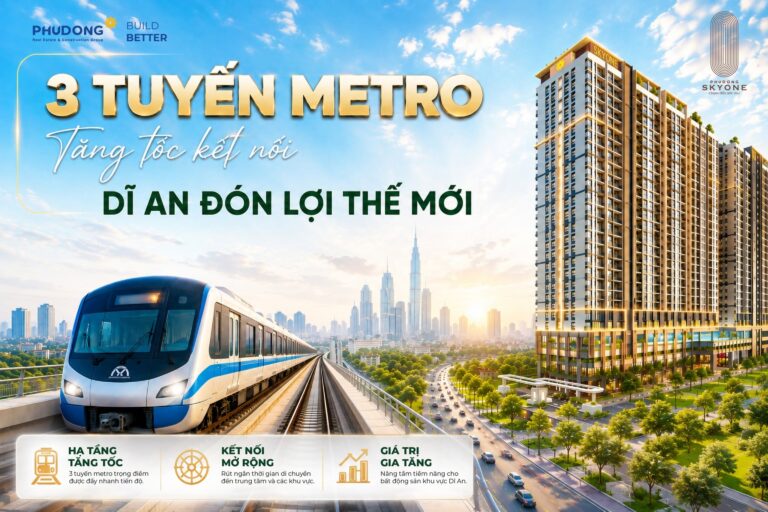 3 Tuyến Metro Được Đẩy Nhanh Tiến Độ – Dĩ An Đón Sóng Hạ Tầng Mới