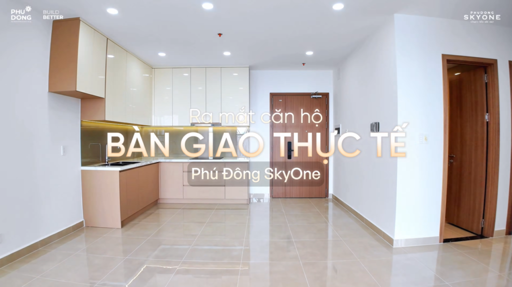 Những Hình Ảnh Đầu Tiên Của Căn Hộ Bàn Giao Thực Tế Phú Đông SkyOne
