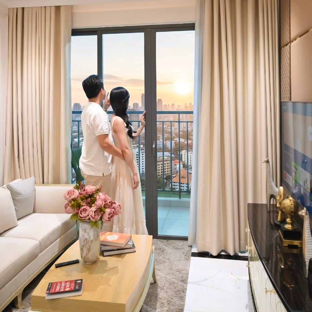 Tổ Ấm 2PN+ Phú Đông SkyOne – Nhà Là Nơi Gia Đình Gắn Kết